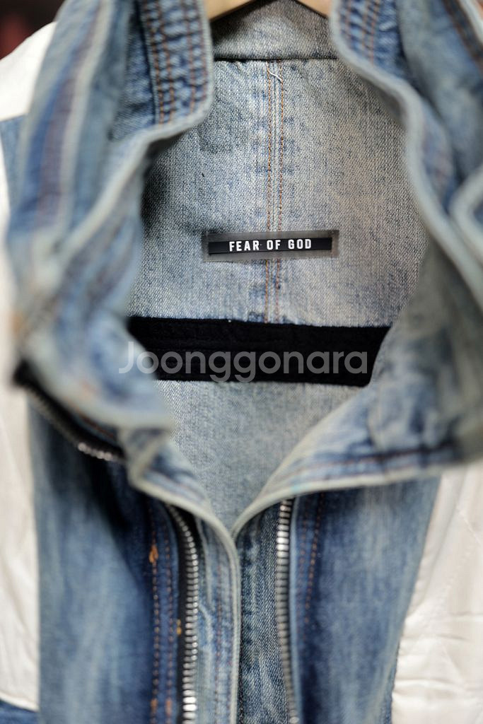 FEAR OF GOD 식스컬렉션 데님자켓 M 공용--2