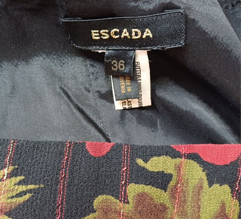 에스카다(ESCADA) 플로럴 펜슬 스커트 36 size--2