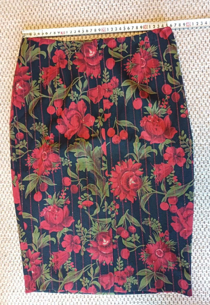 에스카다(ESCADA) 플로럴 펜슬 스커트 36 size--5