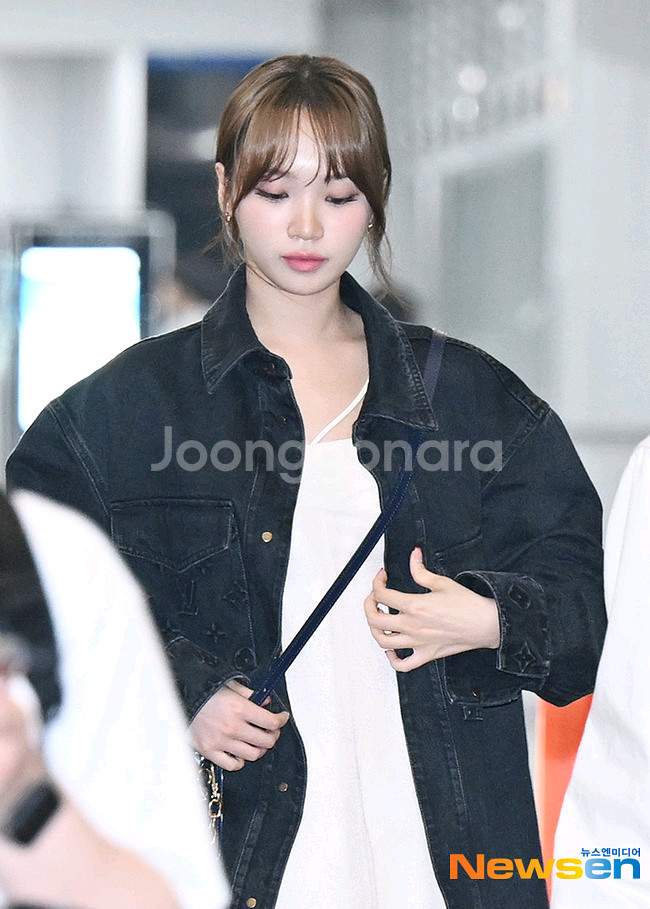 루이비통 엠보스드 데님 오버셔츠--9