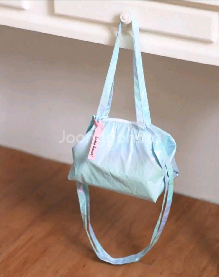 keike 케이크 숄더 크로스 투웨이백 블루--0