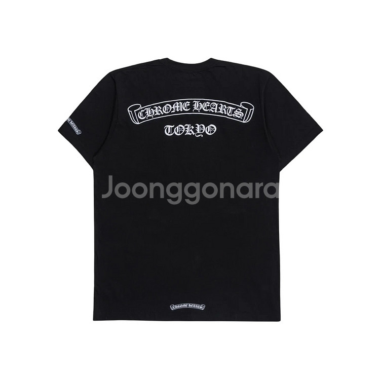 크롬하츠 도쿄 티셔츠 블랙 새상품 S 2XL chrom--0
