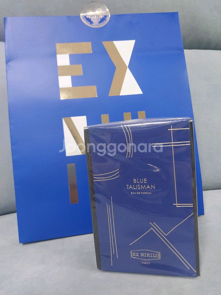 엑스니힐로 블루탈리스만 오드 퍼퓸 새제품 쇼핑백--0