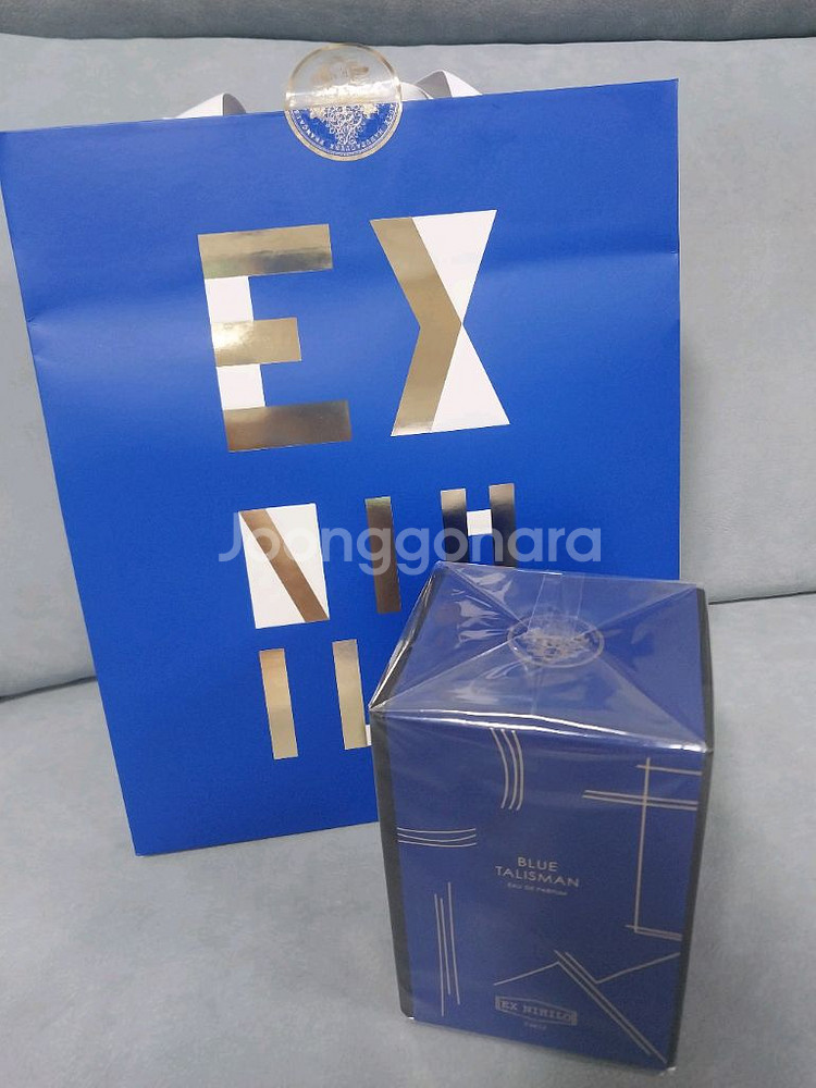 엑스니힐로 블루탈리스만 오드 퍼퓸 새제품 쇼핑백--2