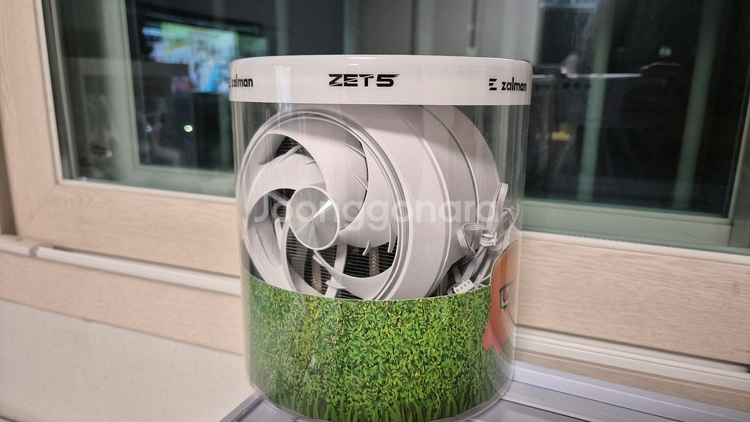 잘만 ZET5 화이트 CPU 쿨러--5