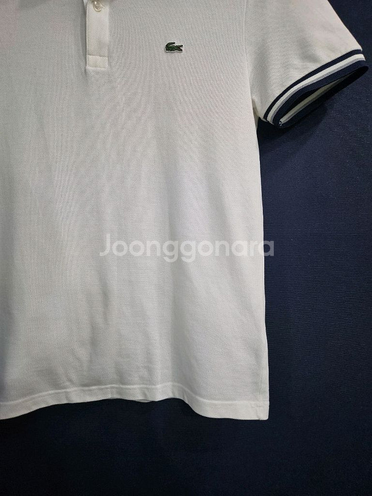 라코스테 화이트컬러 남성 슬림핏 95 카라반팔티--4