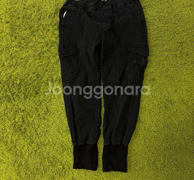 스톤아일랜드 와펜 카고 조거바지 카고팬츠 30~34인치--0