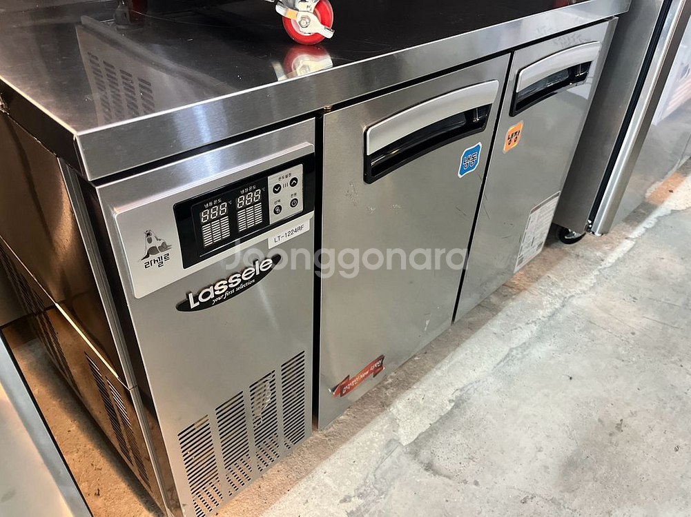 라셀르 간냉식 테이블냉장냉동고 1200--1
