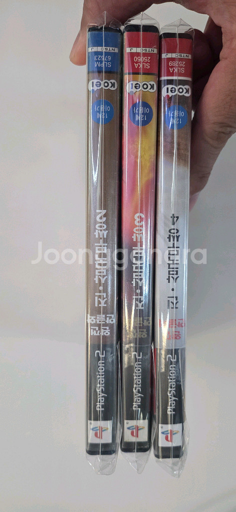 PS2 진 삼국무쌍 2, 3, 4 한글 정발판 중고--2