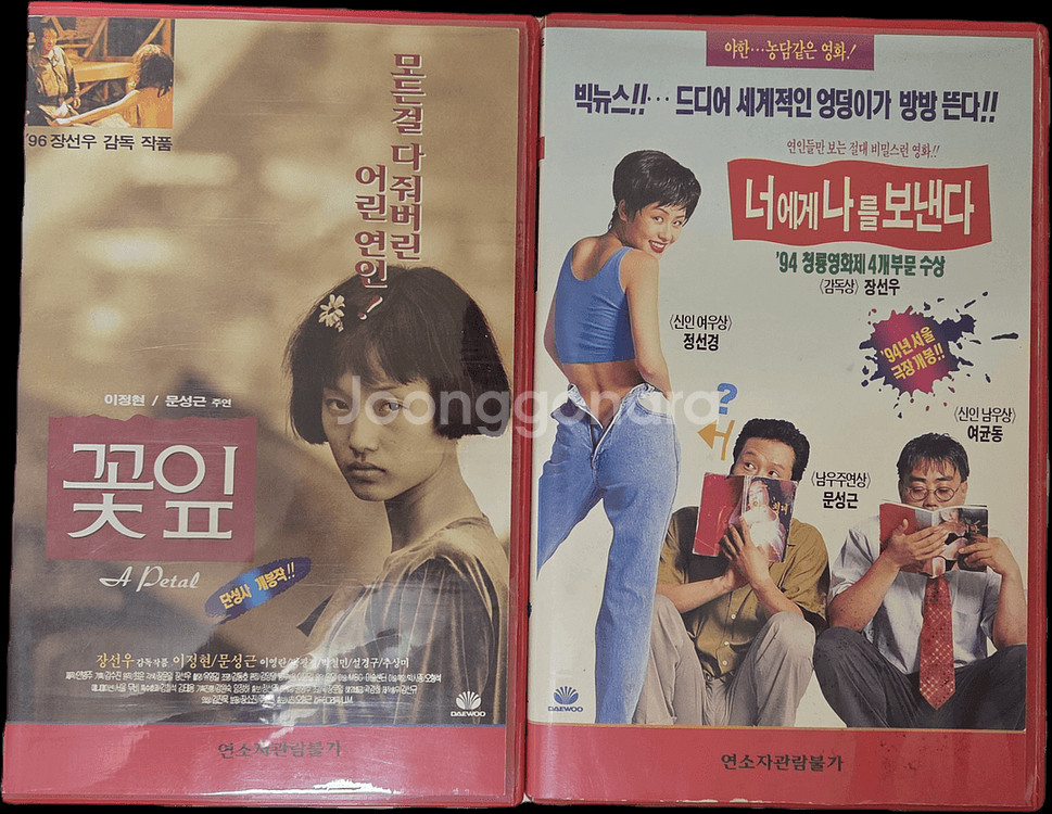 꽃잎 + 너에게 나를 보낸다 비디오테이프 (희귀템)--0