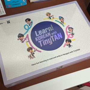 BTS TinyTAN 한국어 학습 교재
