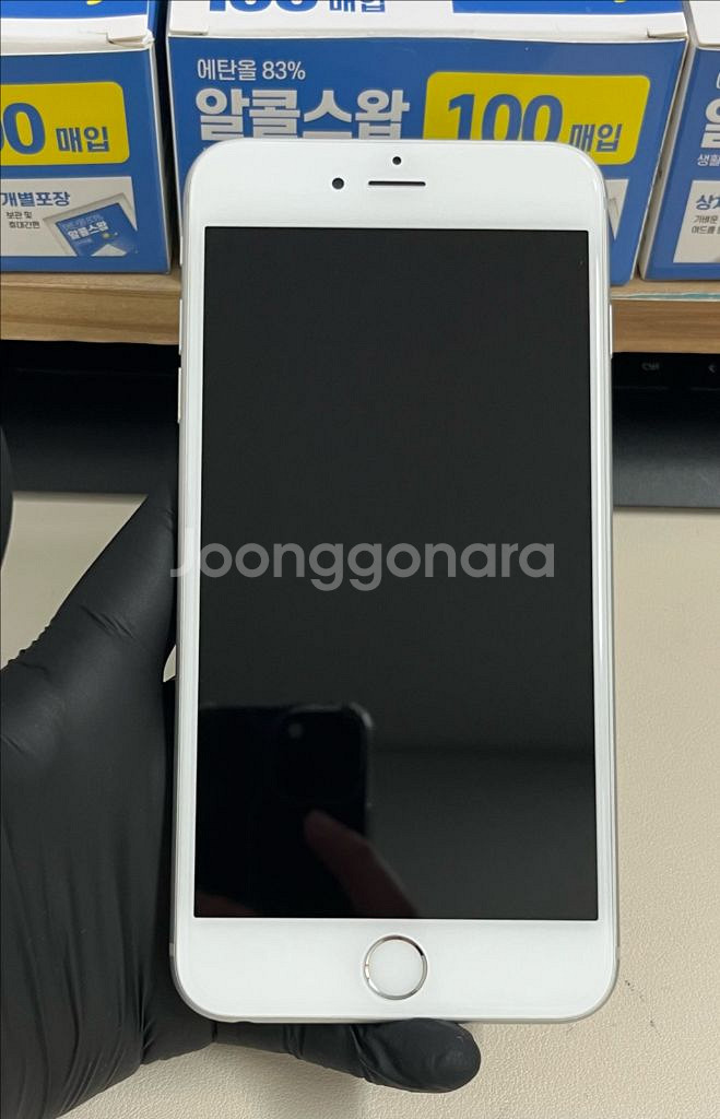 아이폰6플러스 64G 실버 S급!--0