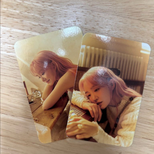 윤하 6집 포카 2장