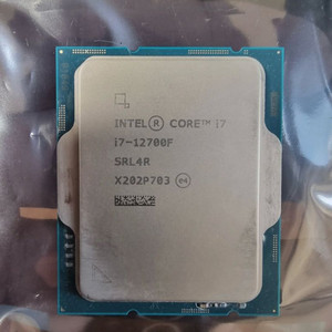 CPU i7 12700F 급처