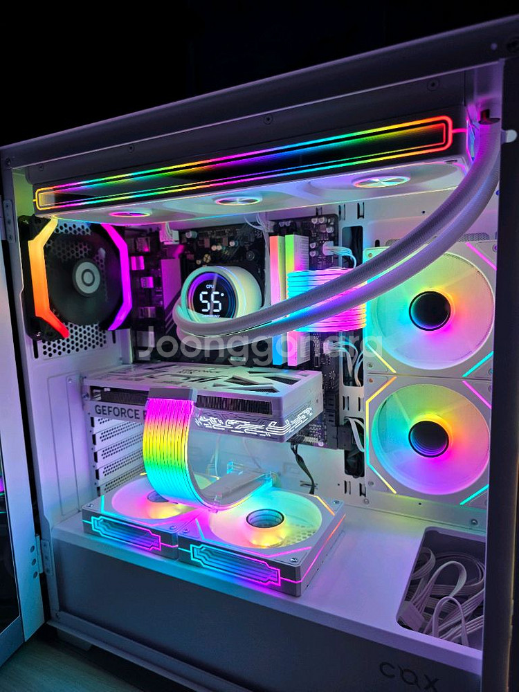 라이젠5 9600X RTX5060TI 화이트PC--1