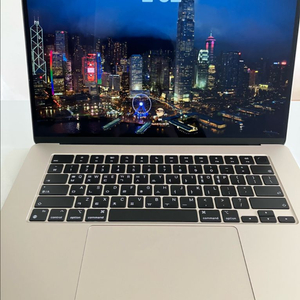 맥북에어 m2 15인치 8g 512g 사이클40