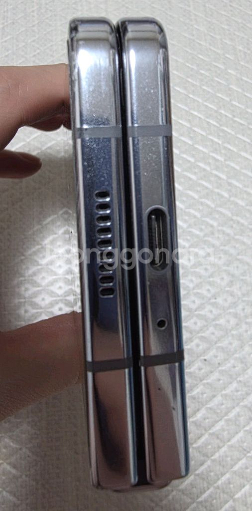 갤럭시 z폴드5 아이스블루 지폴드5 SM F946N--6