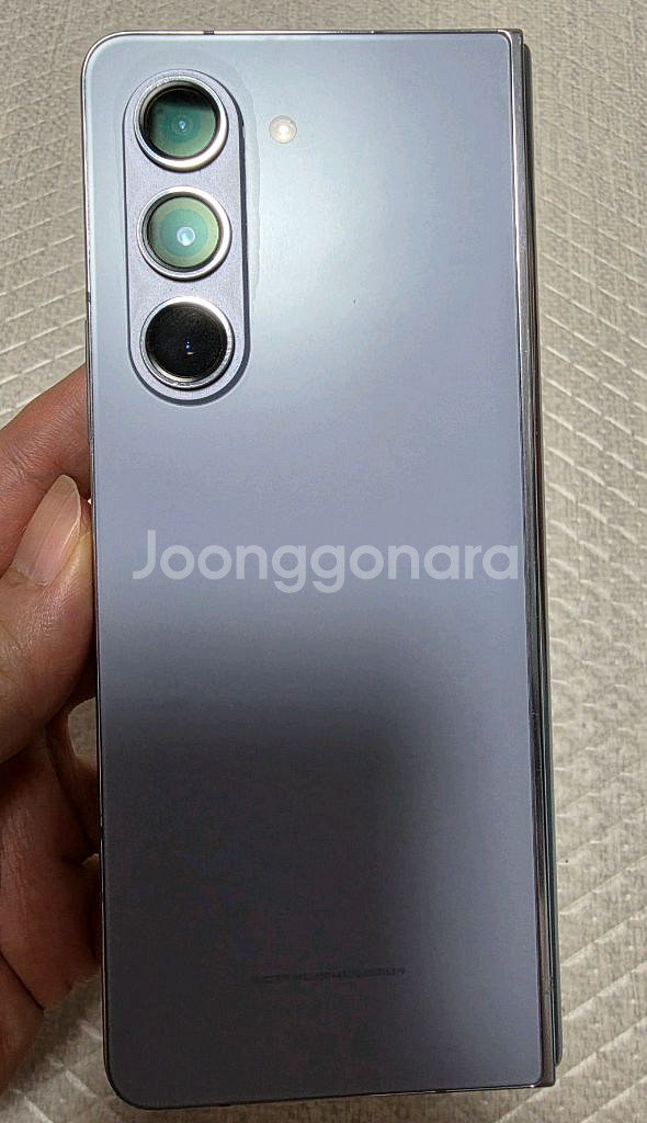갤럭시 z폴드5 아이스블루 지폴드5 SM F946N--8