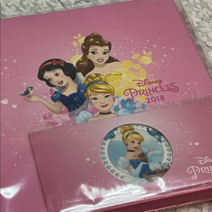 2018 니우에 발행 디즈니 프린세스 신데렐라 은화지폐