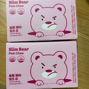 리뉴얼 슬림베어츄 슬베츄 핑츄 핑크츄 1박스