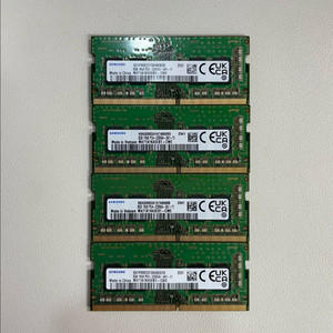 삼성 노트북램 DDR4 8GB 4개 일괄