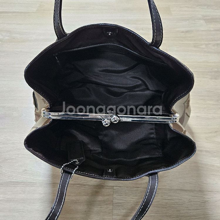 COACH 코치 가방 여성 숄더백 핸드백 브라운 정품--5