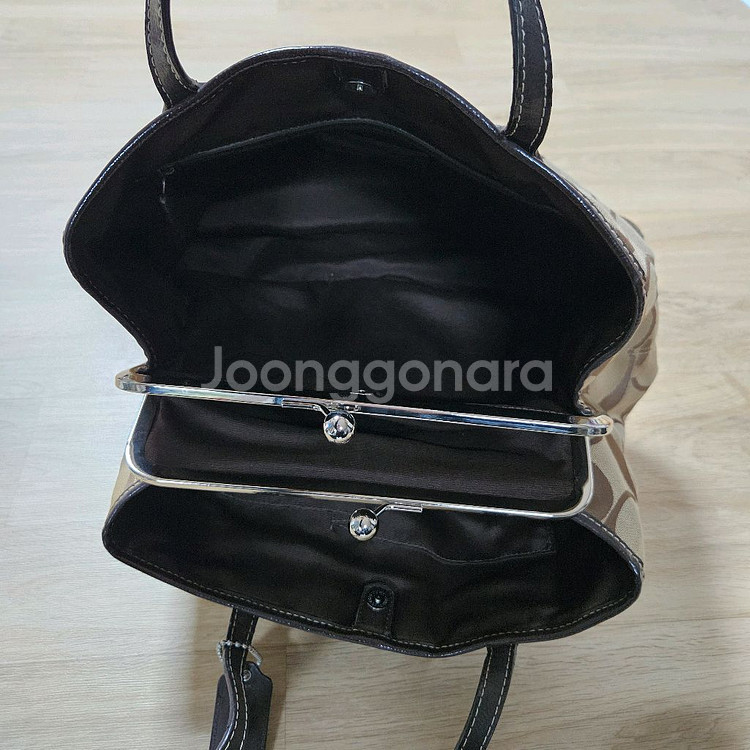 COACH 코치 가방 여성 숄더백 핸드백 브라운 정품--6
