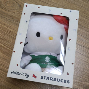 스타벅스 스벅 헬로 키티 50주년 인형 박스미개봉 새상