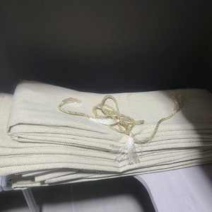 헤링본 무늬 암막 커튼 2장 아일렛 타입+ 자석끈