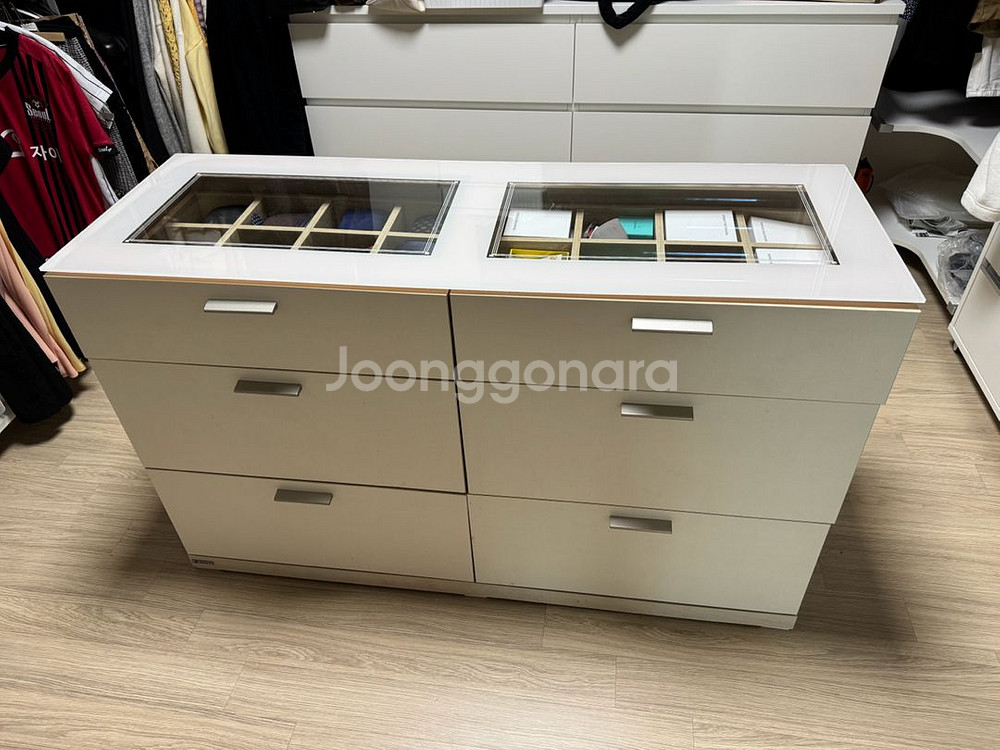 장인가구 아일랜드 3단 수납장--0