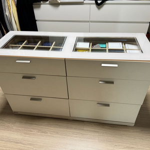 장인가구 아일랜드 3단 수납장