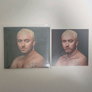 샘스미스 사인 CD
