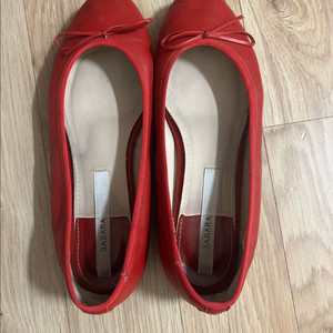 바바라 플랫 레드슈즈 245mm