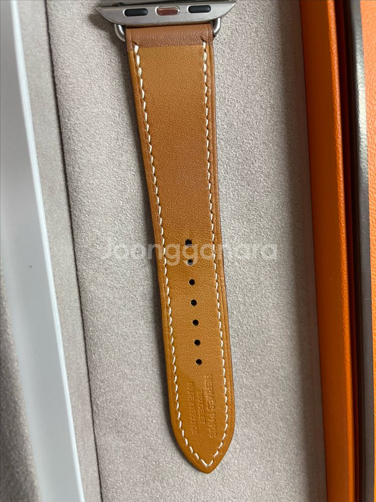애플워치 에르메스 골드 싱글투어 41mm SS급--5