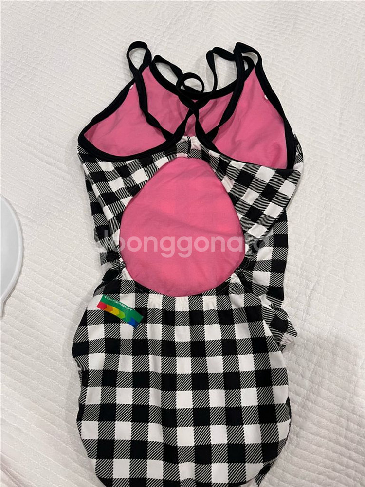아레나 재팬 더블 브이백 터프수트 탄탄이 블랙 M--3