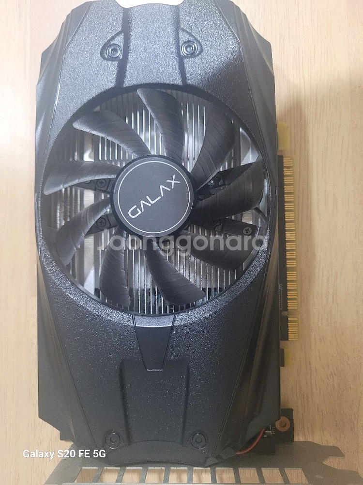갤럭시 GTX1050 OC 오버클럭 무전원 4만 급처--0