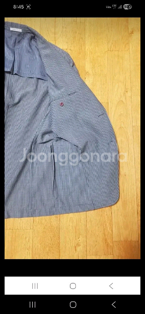 (새상품급,정품)브룩스힐 여름가을용 시어서커 마이 자켓--3
