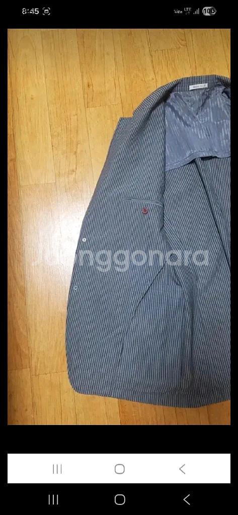 (새상품급,정품)브룩스힐 여름가을용 시어서커 마이 자켓--4