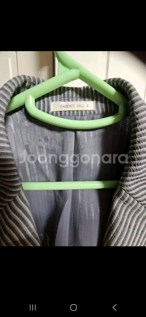 (새상품급,정품)브룩스힐 여름가을용 시어서커 마이 자켓--5