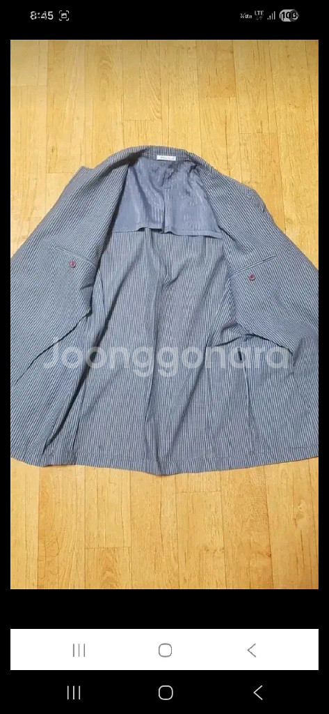 (새상품급,정품)브룩스힐 여름가을용 시어서커 마이 자켓--2