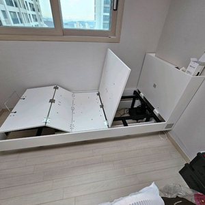 버킷츠 모션베드 화이트 싱글사이즈