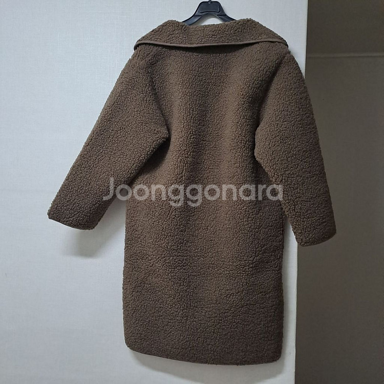새상품) 카라 뽀글이 코트 / 양털 무스탕코트--5