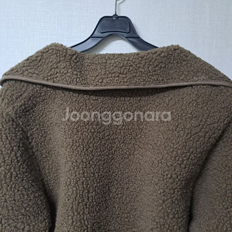 새상품) 카라 뽀글이 코트 / 양털 무스탕코트--8