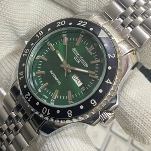 정품 예거르쿨트르 귀하고 이쁜 그린다이얼 42mm