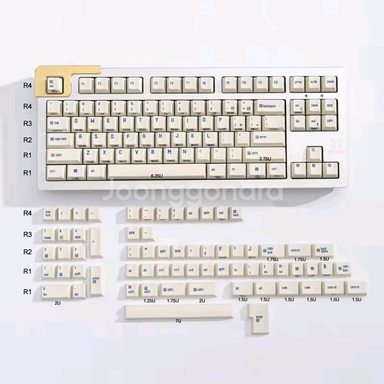 코모도어64 키캡 코모도어 키캡 코모도64 풀박--3