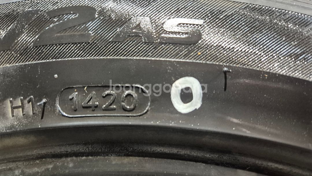 중고 타이어 245 45 19 한국 타이어 V2AS--7