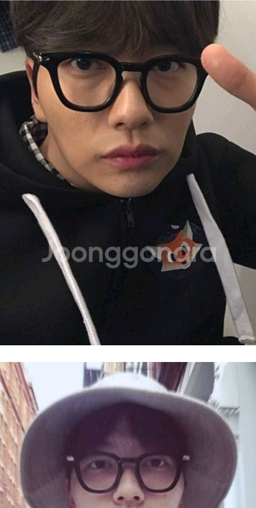 그라픽플라스틱안경47사이즈+자이스 무도수렌즈--1