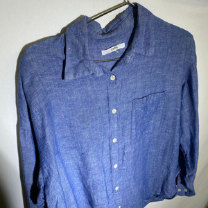 90)탑텐 여성 오버핏 린넨 셔츠 남방