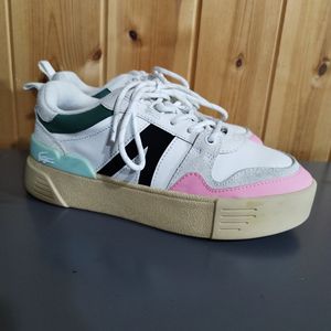230mm uk4 라코스테 헤리티지 테니스 컵솔 스니커