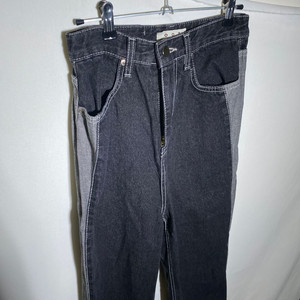 S)OOT 투톤 데님 청바지